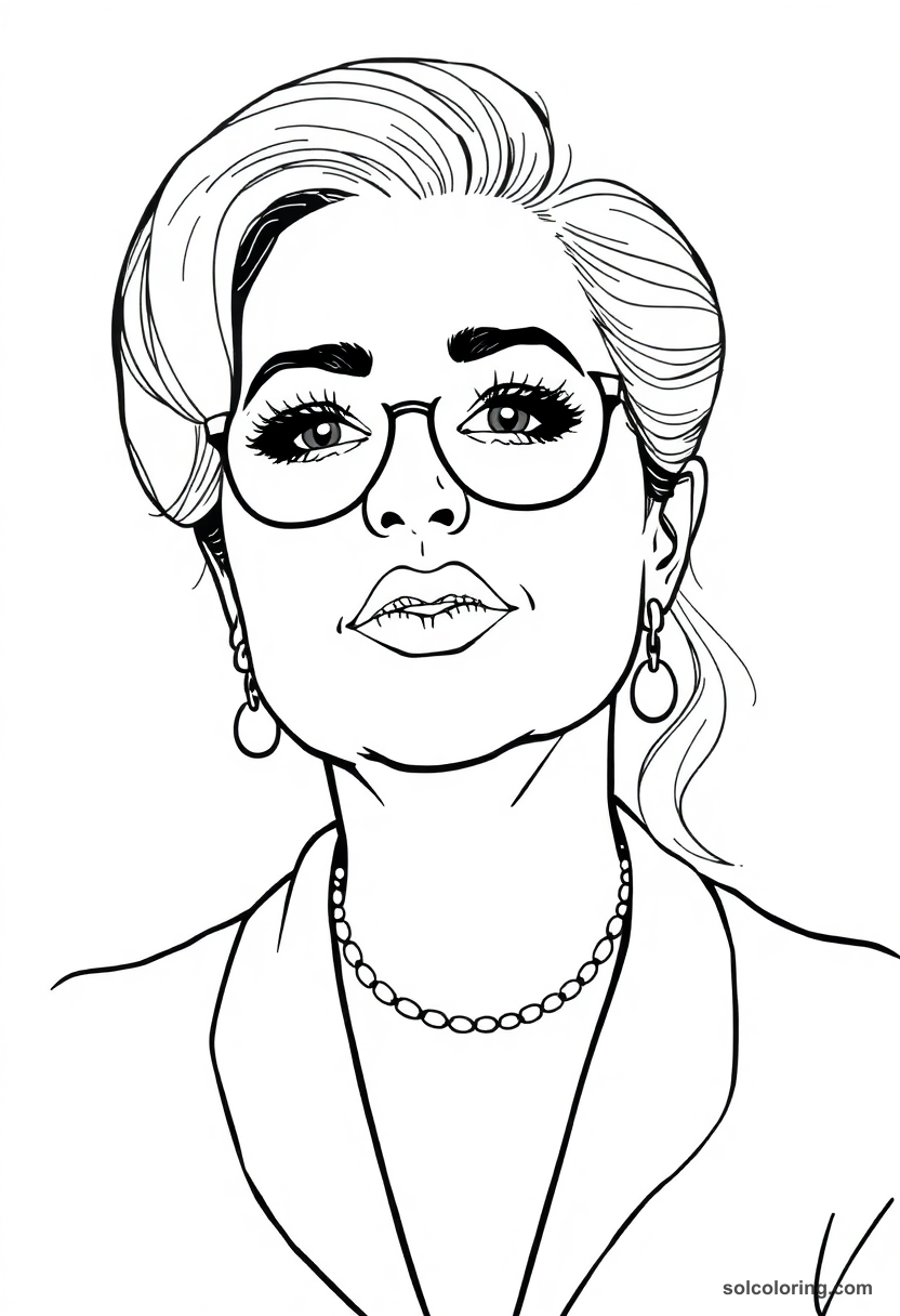 Illustrated Portrait Adele