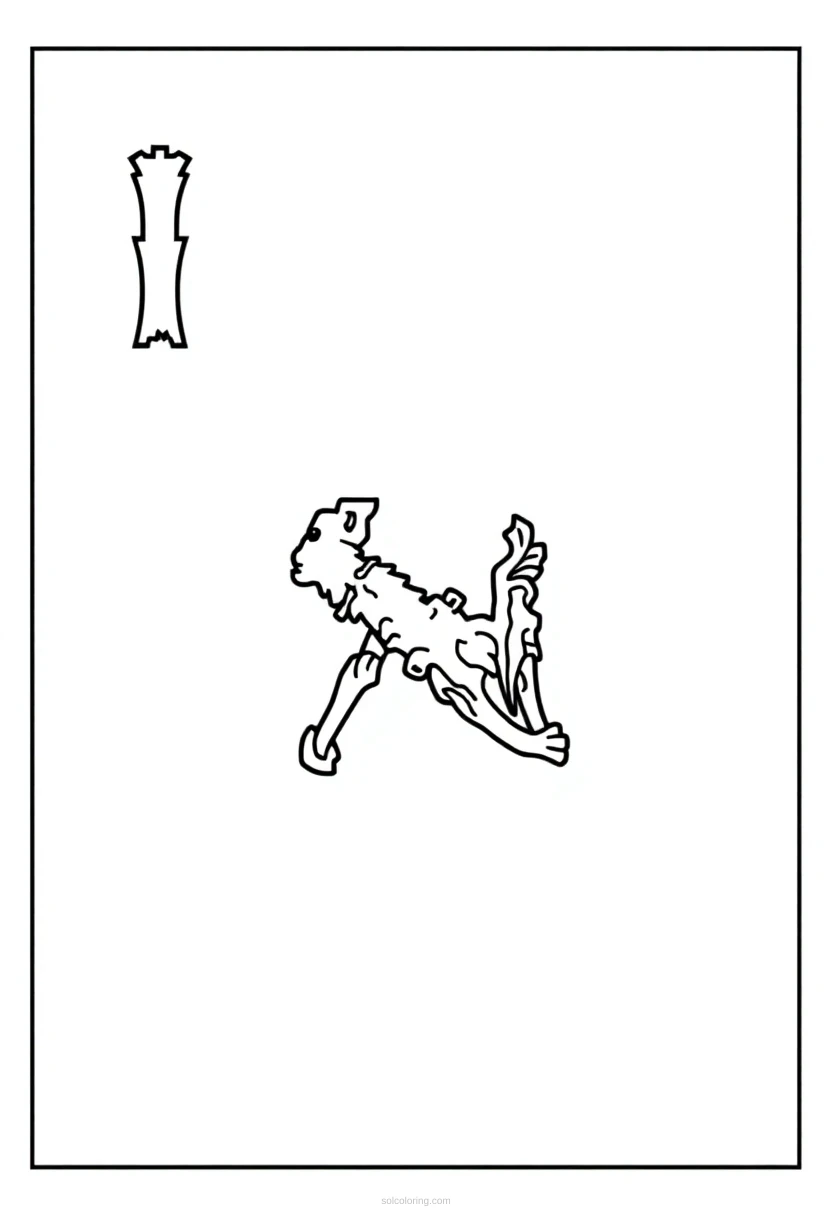 Alabama State Flag coloring page for kids