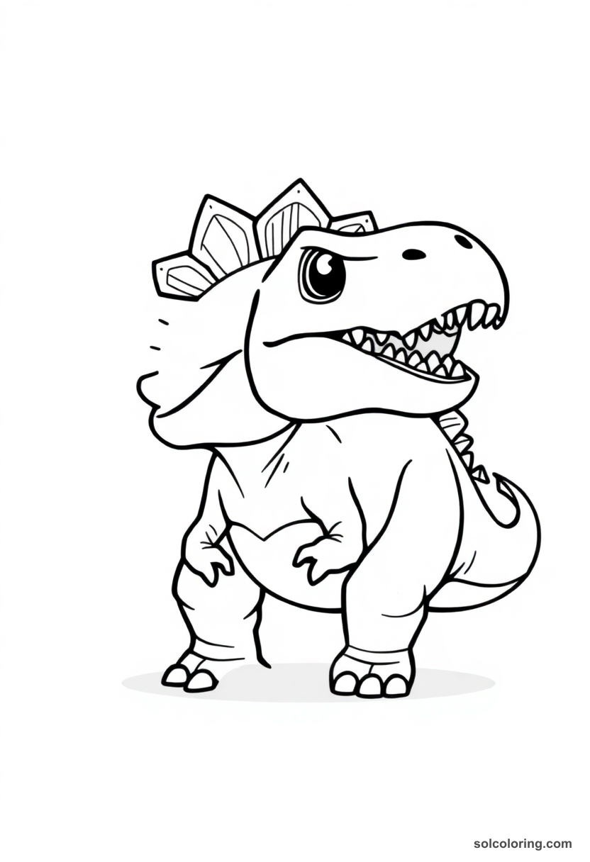 Chibi Allosaurus