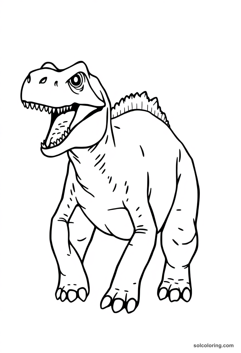 Simple Allosaurus
