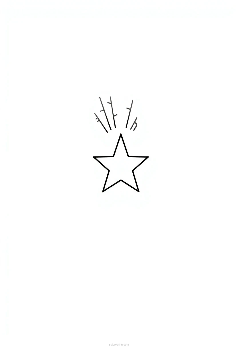 Arizona State Flag coloring page for kids