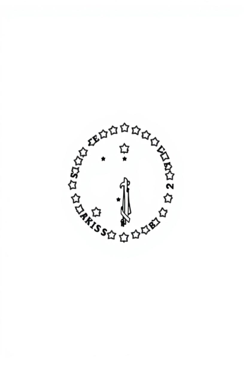 Arkansas State Flag coloring page, free printable