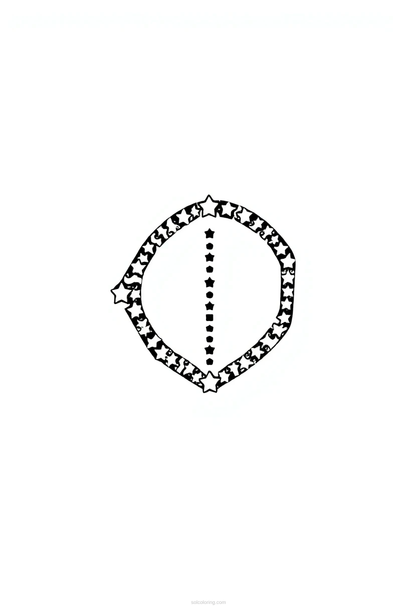 Arkansas State Flag coloring page for kids