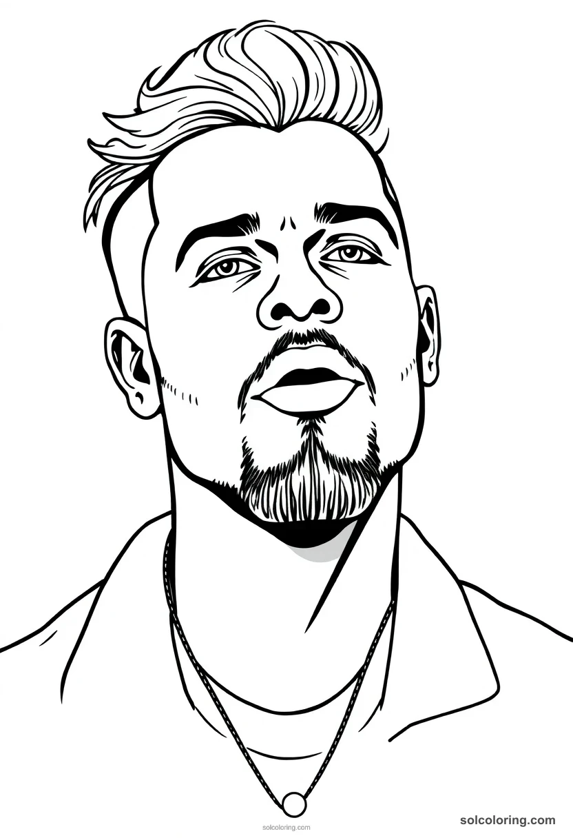 Avicii coloring pages