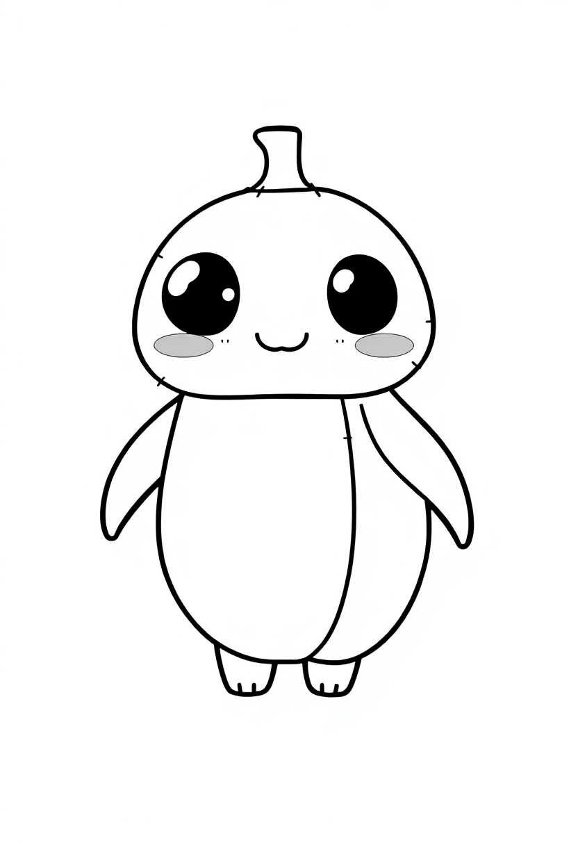 Banana Bunch coloring page, free printable