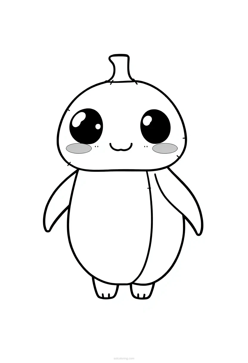 Banana Bunch coloring page for kids