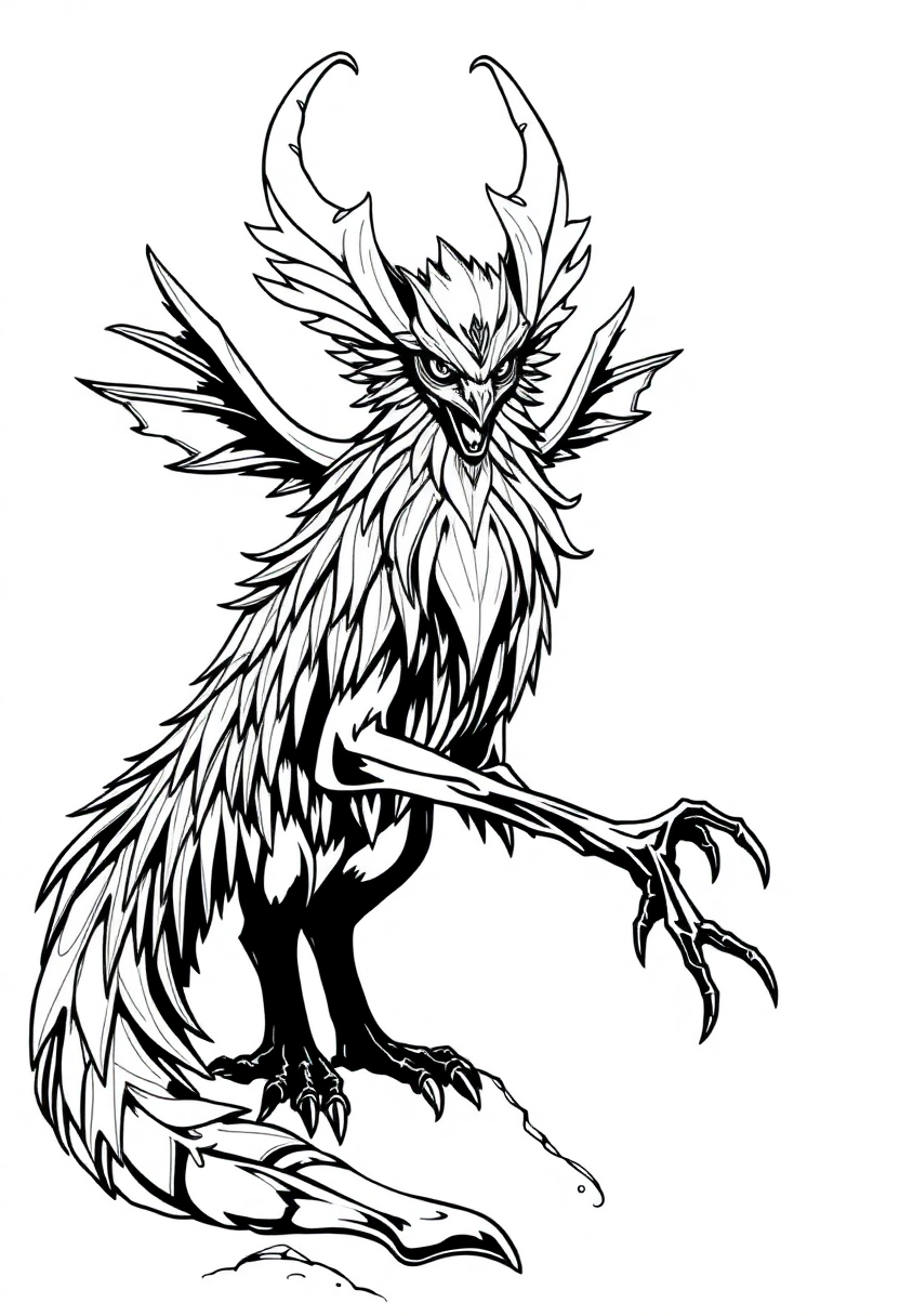 Banshee coloring pages