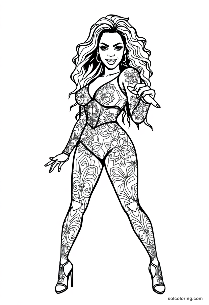 Silhouette Beyoncé