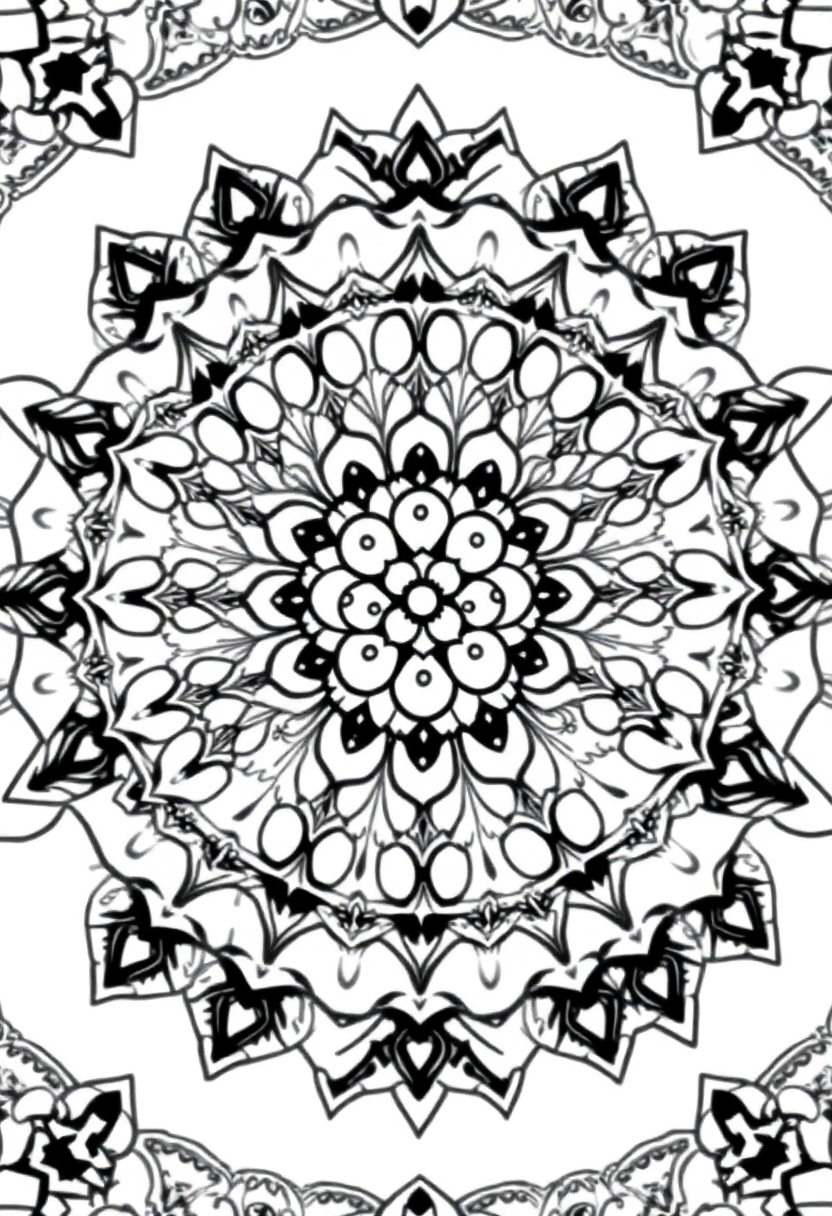 Blueberry Cluster coloring page, free printable