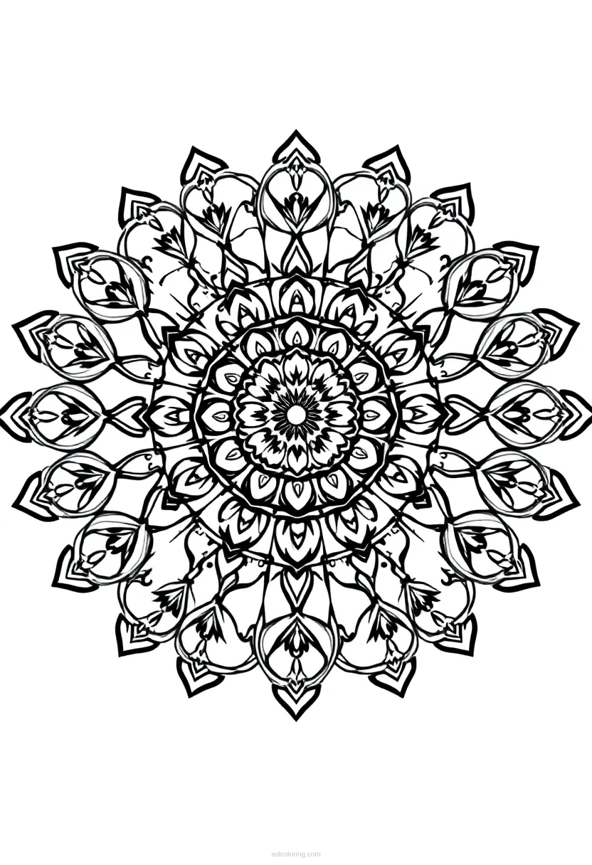 Brownie Square coloring page for kids