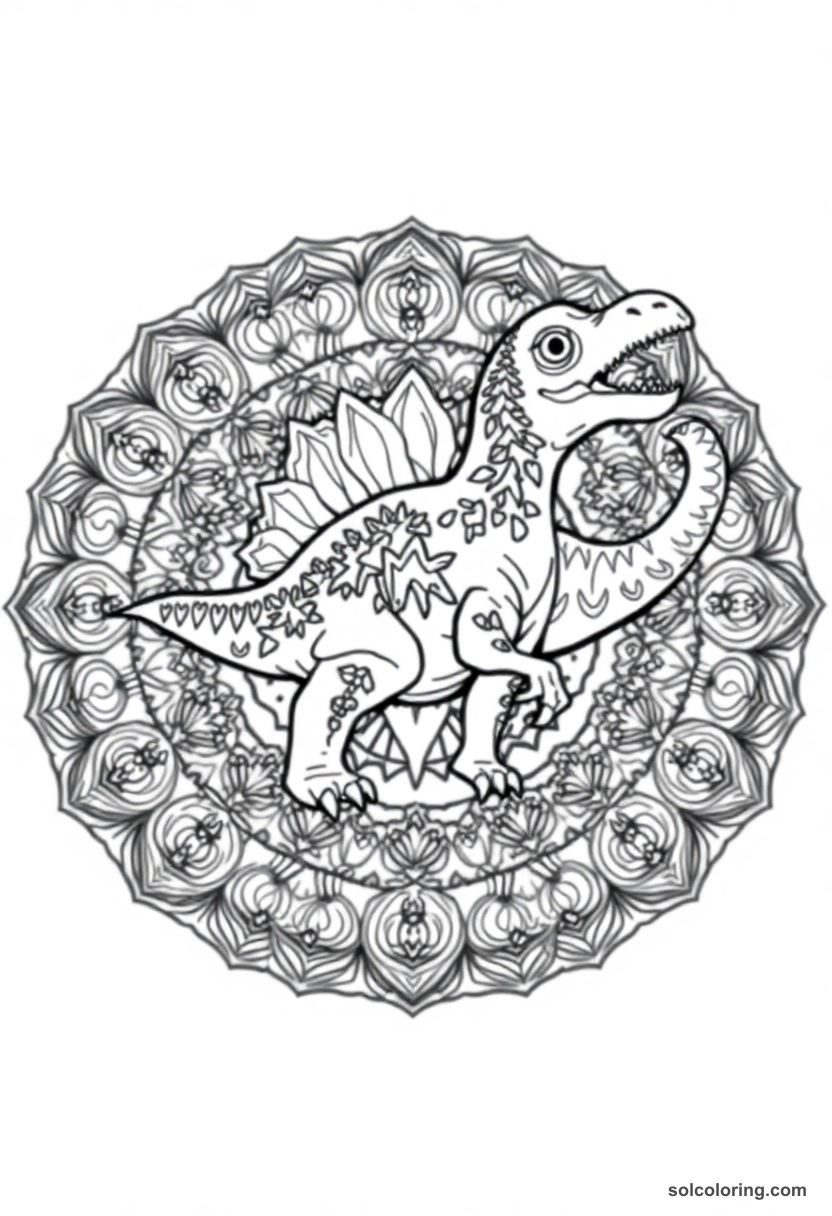 Mandala Carnotaurus