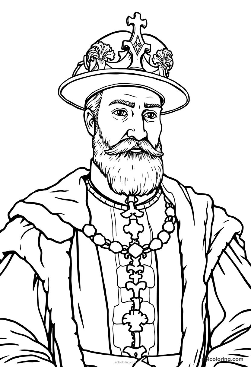 Casimir The Great Of Poland coloring pages