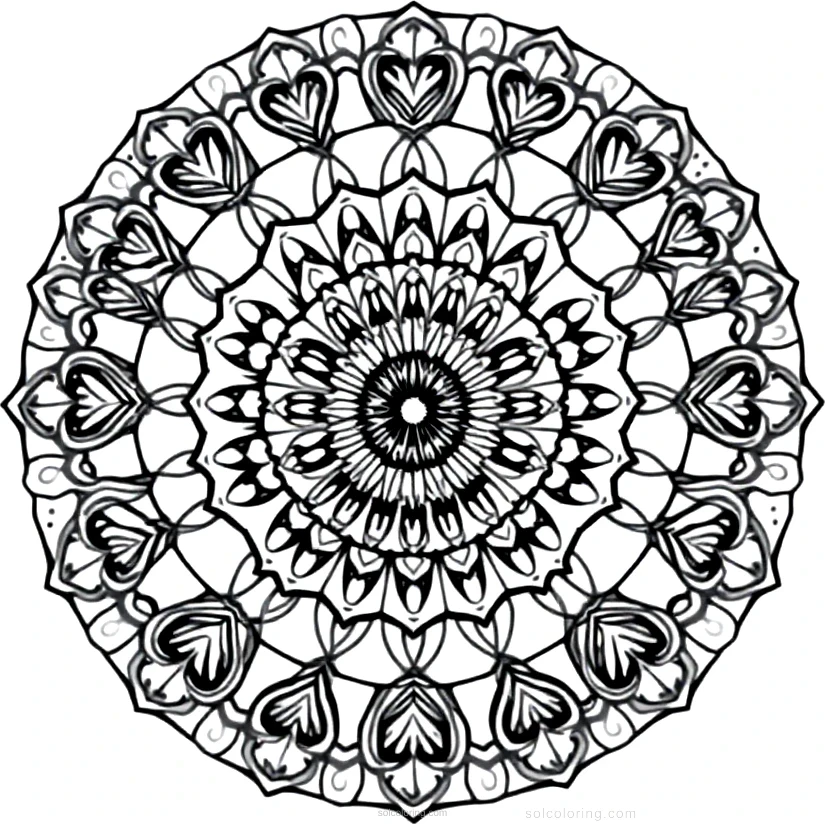 Caterpillar coloring page for kids
