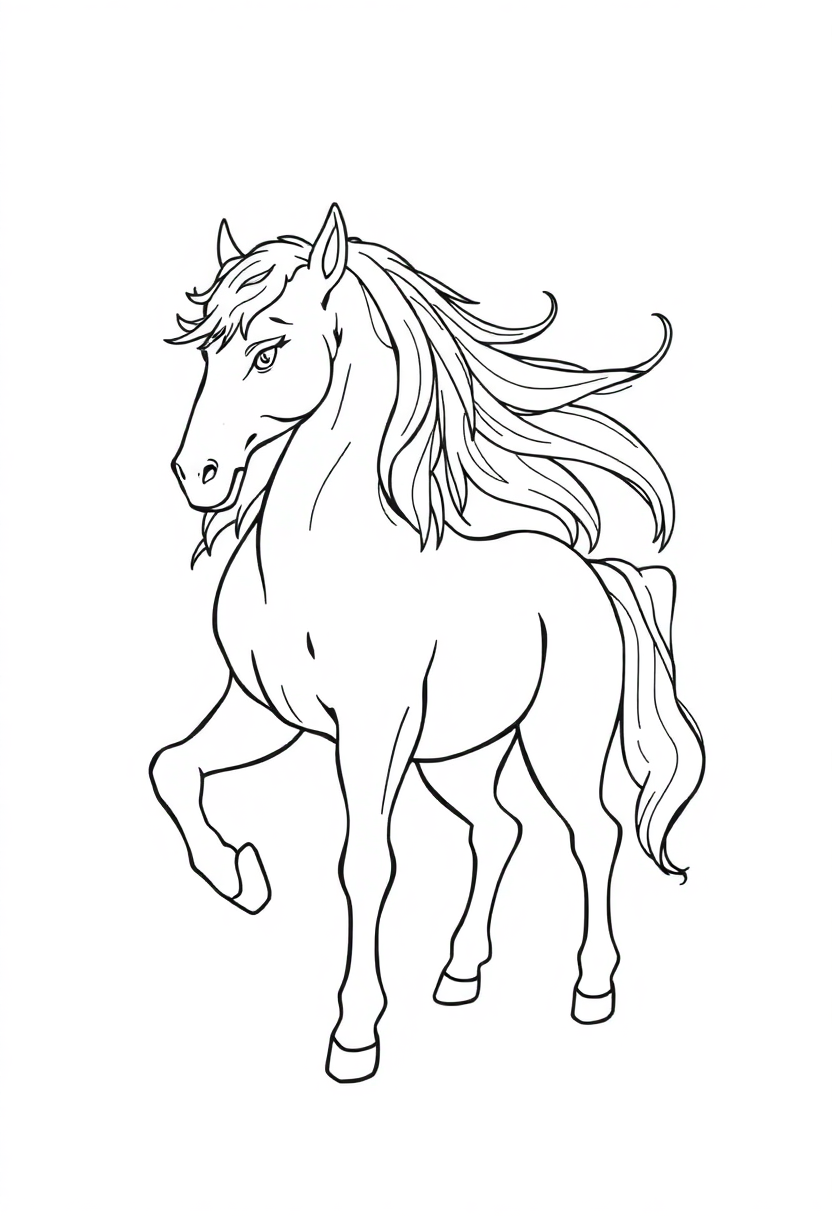Centaur coloring page, free printable