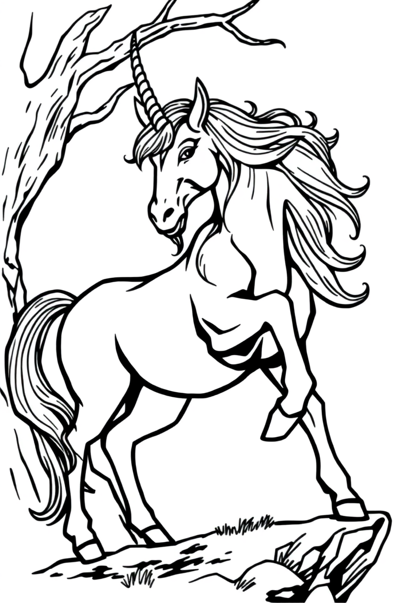 Centaur coloring page, free printable