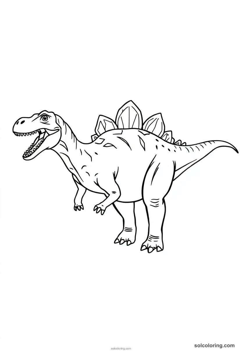Ceratosaurus coloring pages
