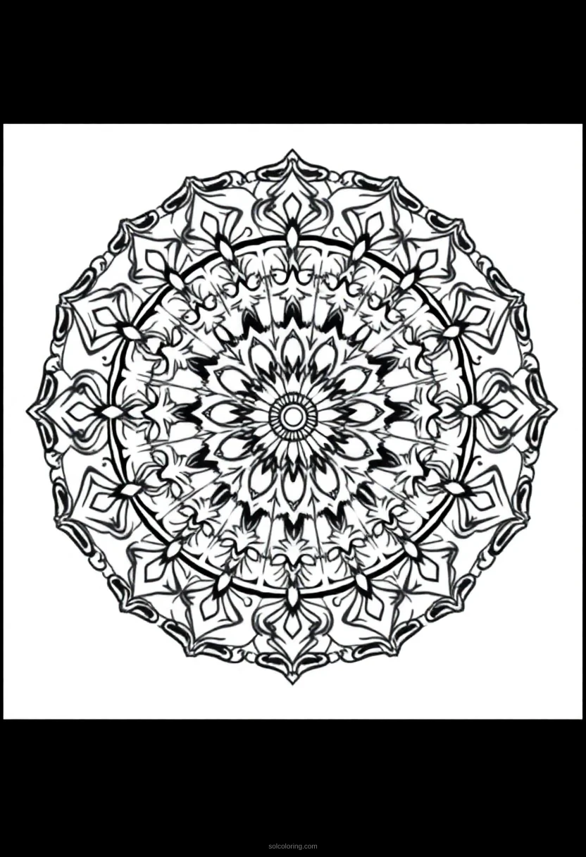 Chef coloring page for kids