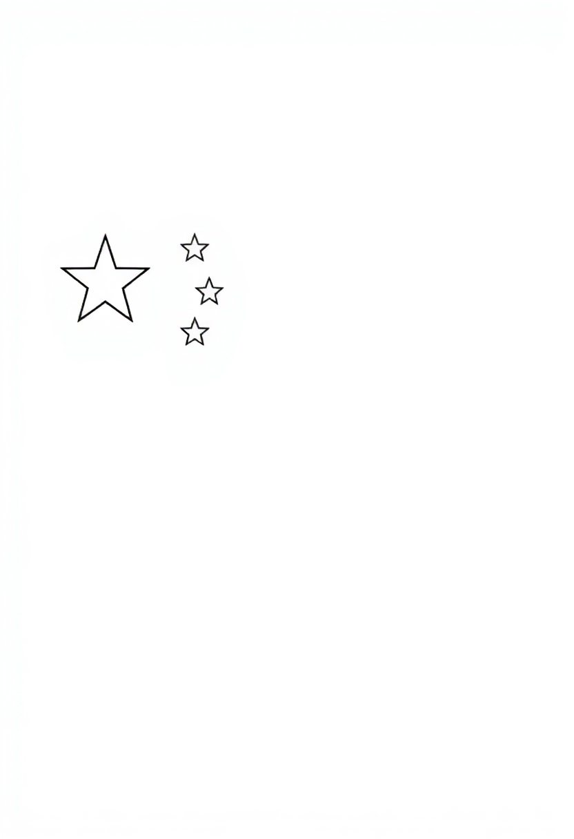 Chinese Flag coloring pages