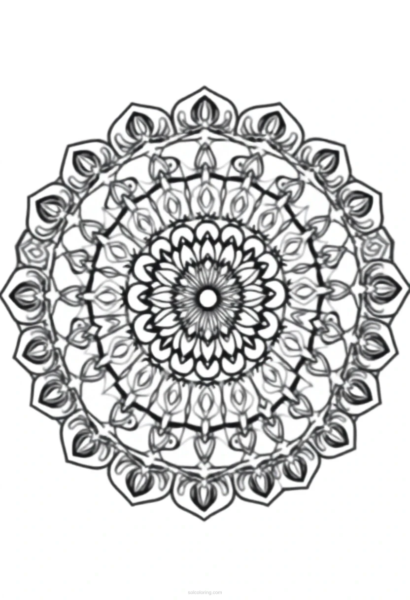 Chocolate Chip Cookies coloring page for kids