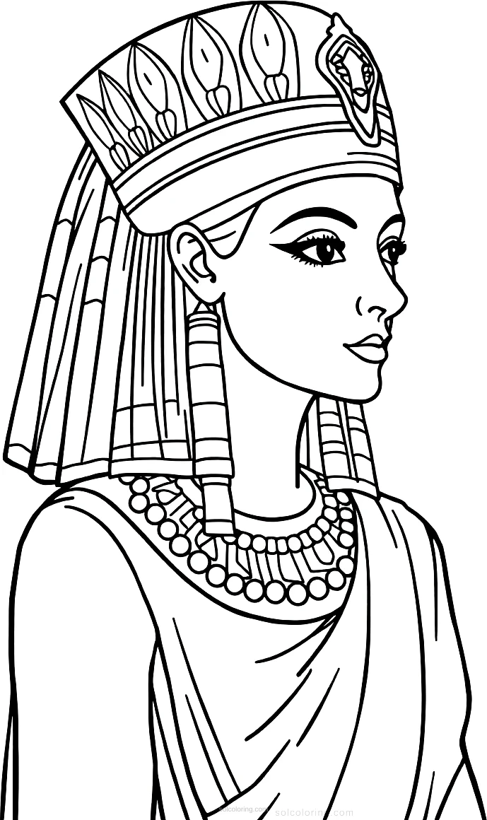 Cleopatra Queen Of Egypt coloring pages