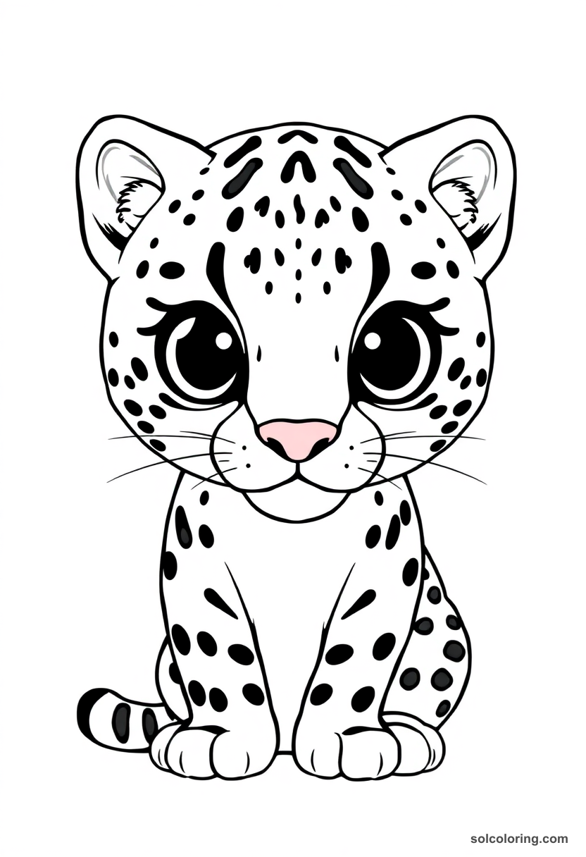 Chibi Clouded Leopard