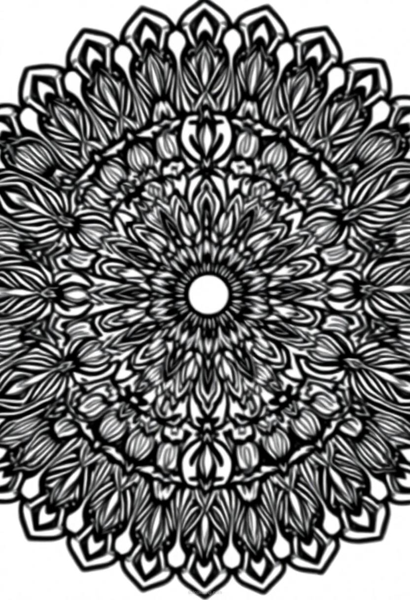Coral Reef coloring page for kids