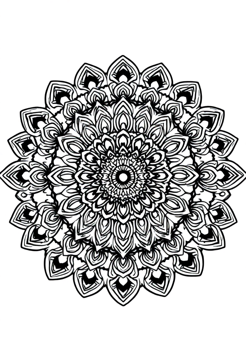 Coral Reef coloring page, free printable