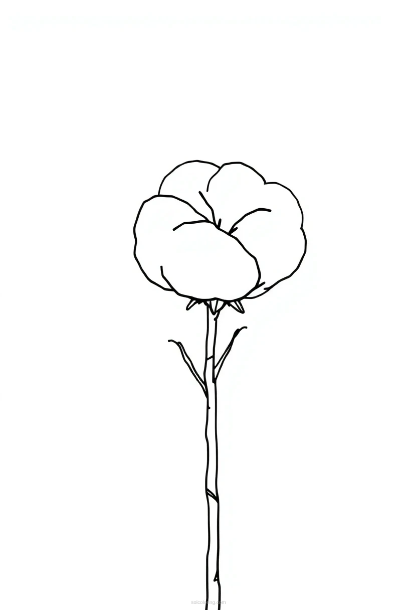 Cotton Candy coloring page for kids