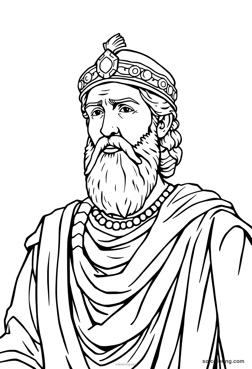Cyrus The Great Of Persia coloring pages