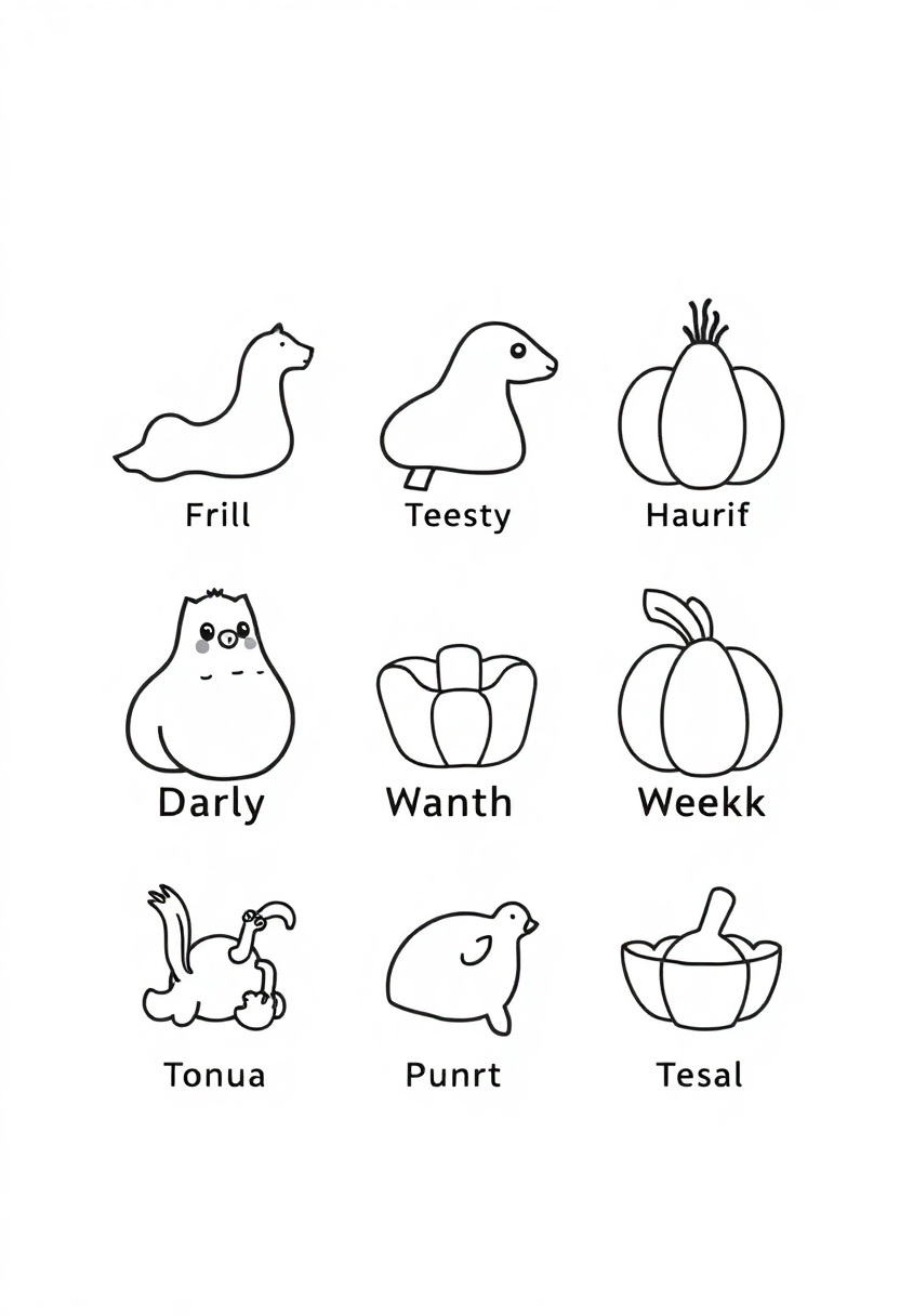 Days of the Week coloring page for kids