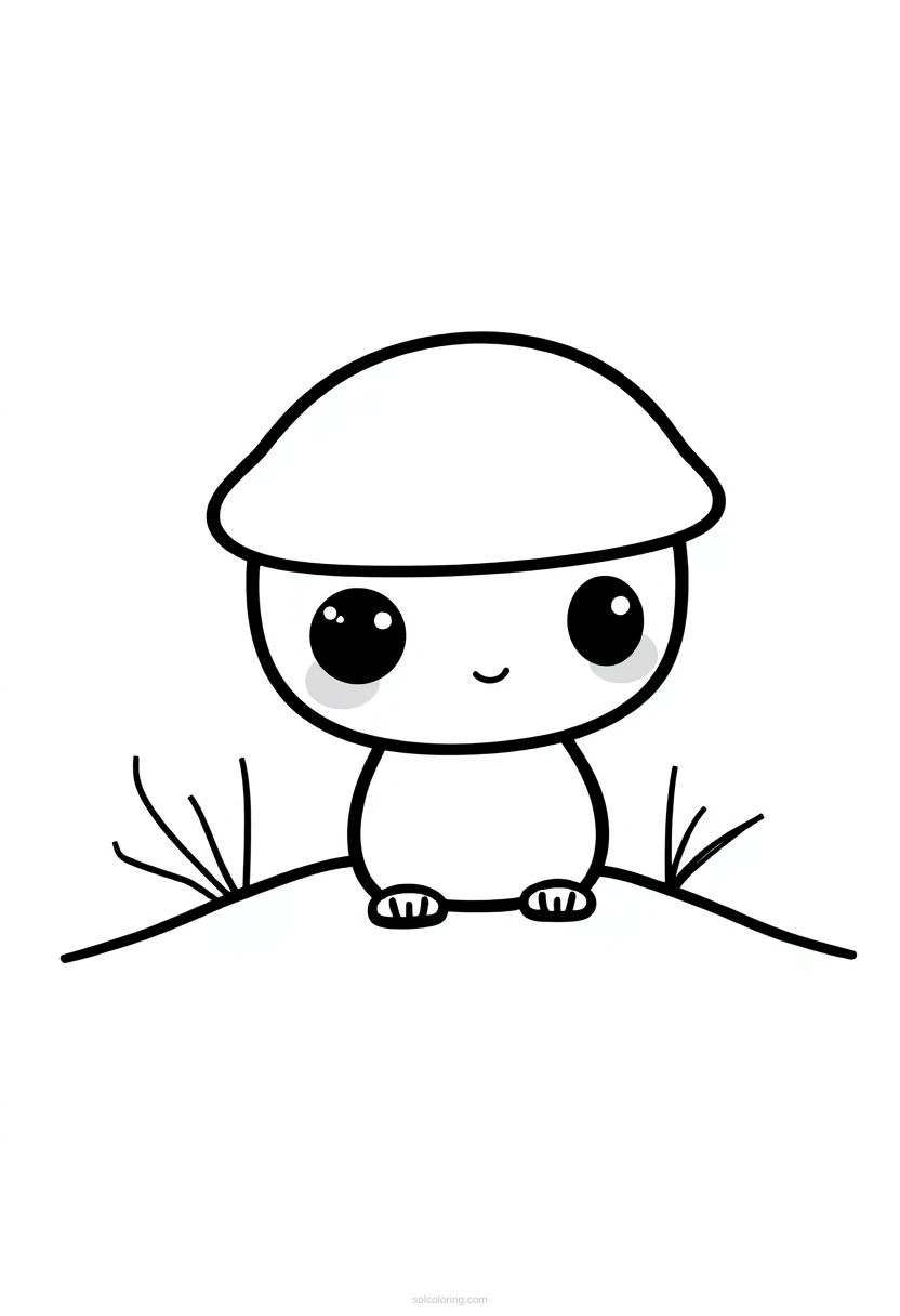 Desert Dunes coloring page for kids