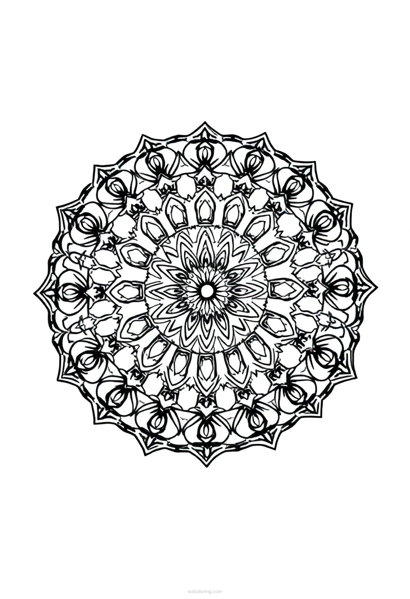 Desert Dunes coloring page for kids