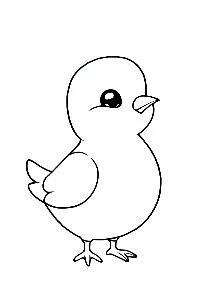 Dove coloring page, free printable