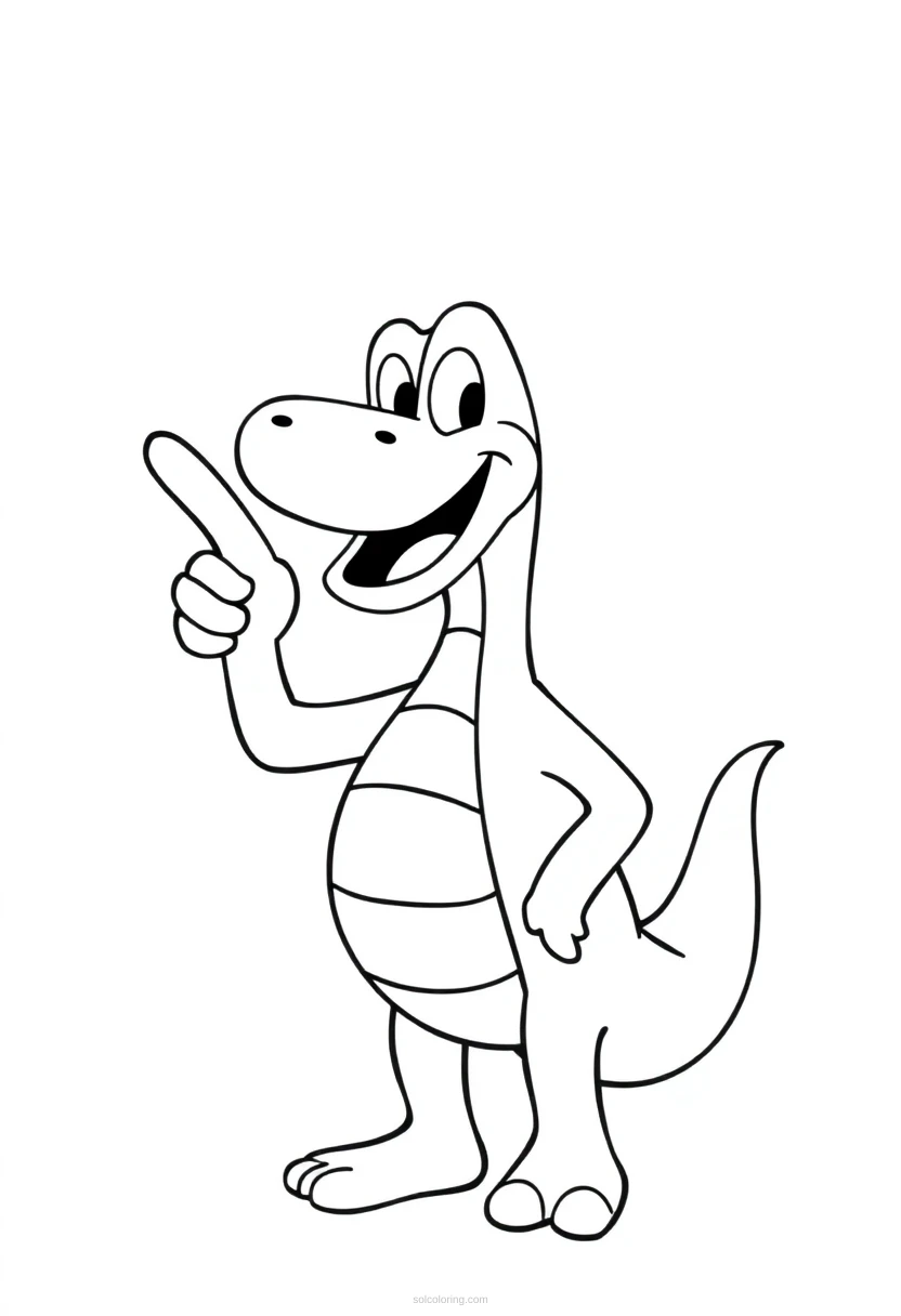 Drake Pointing And Rejecting Gesture coloring pages