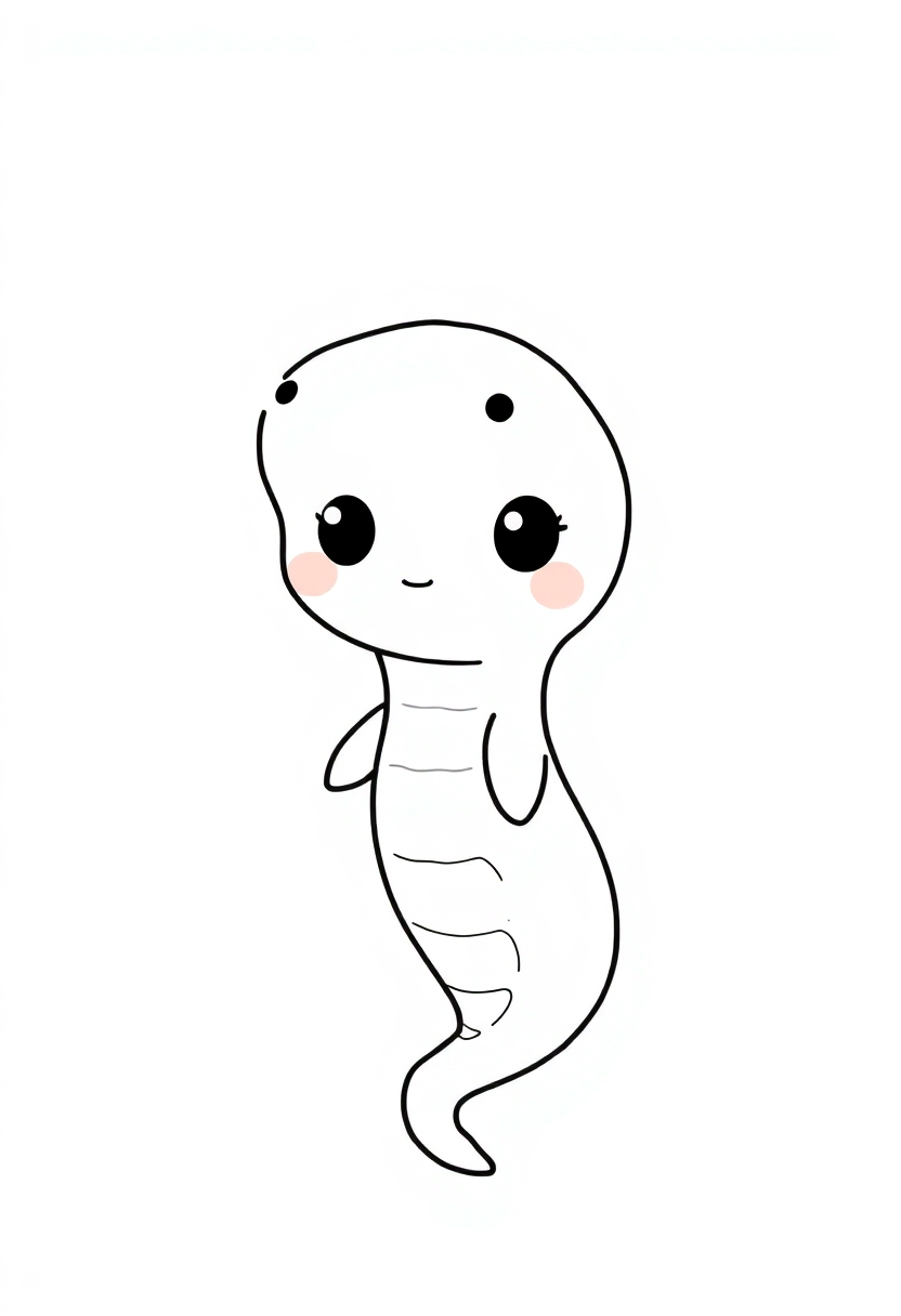Electric Eel coloring page, free printable