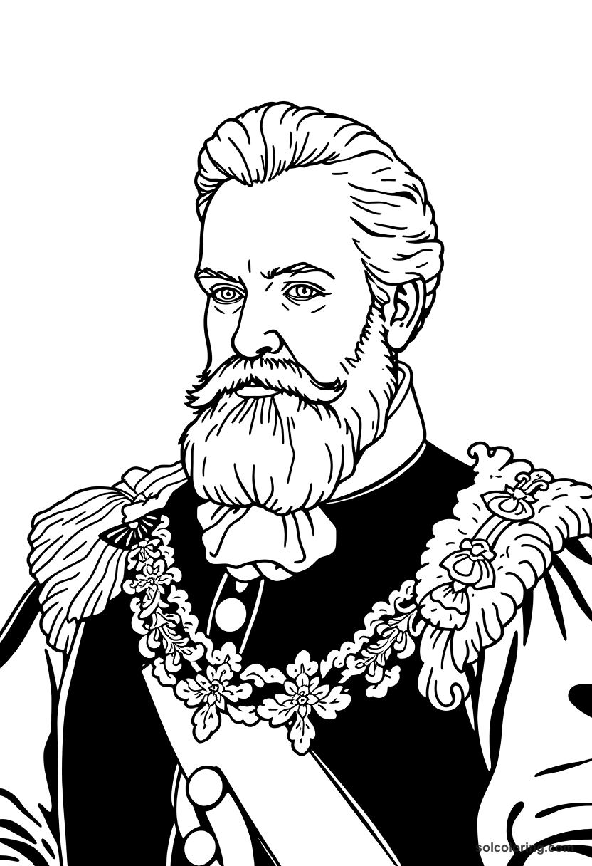 Emperor Franz Joseph I Of Austria Hungary coloring pages
