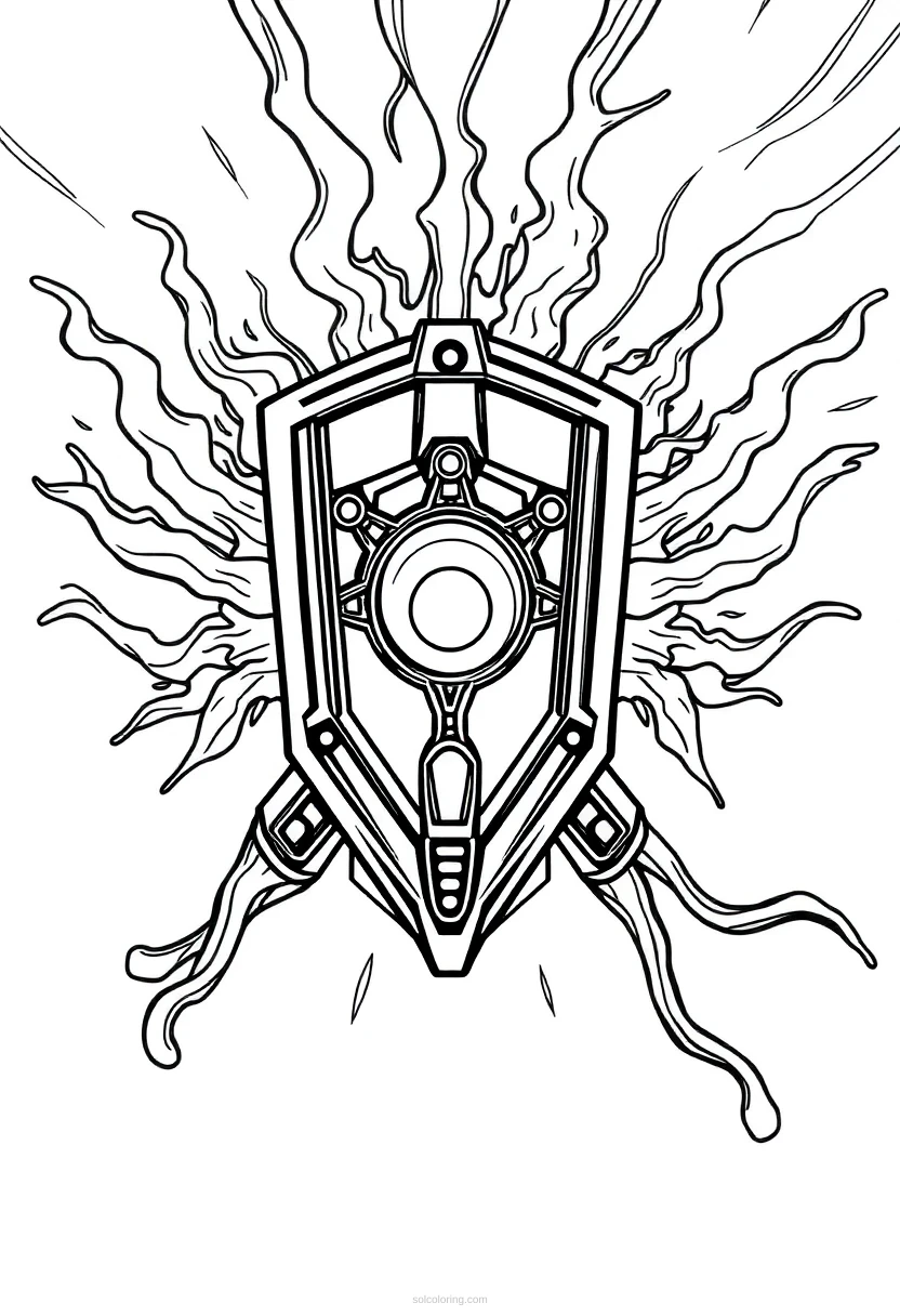 Energy Shield Generator coloring pages
