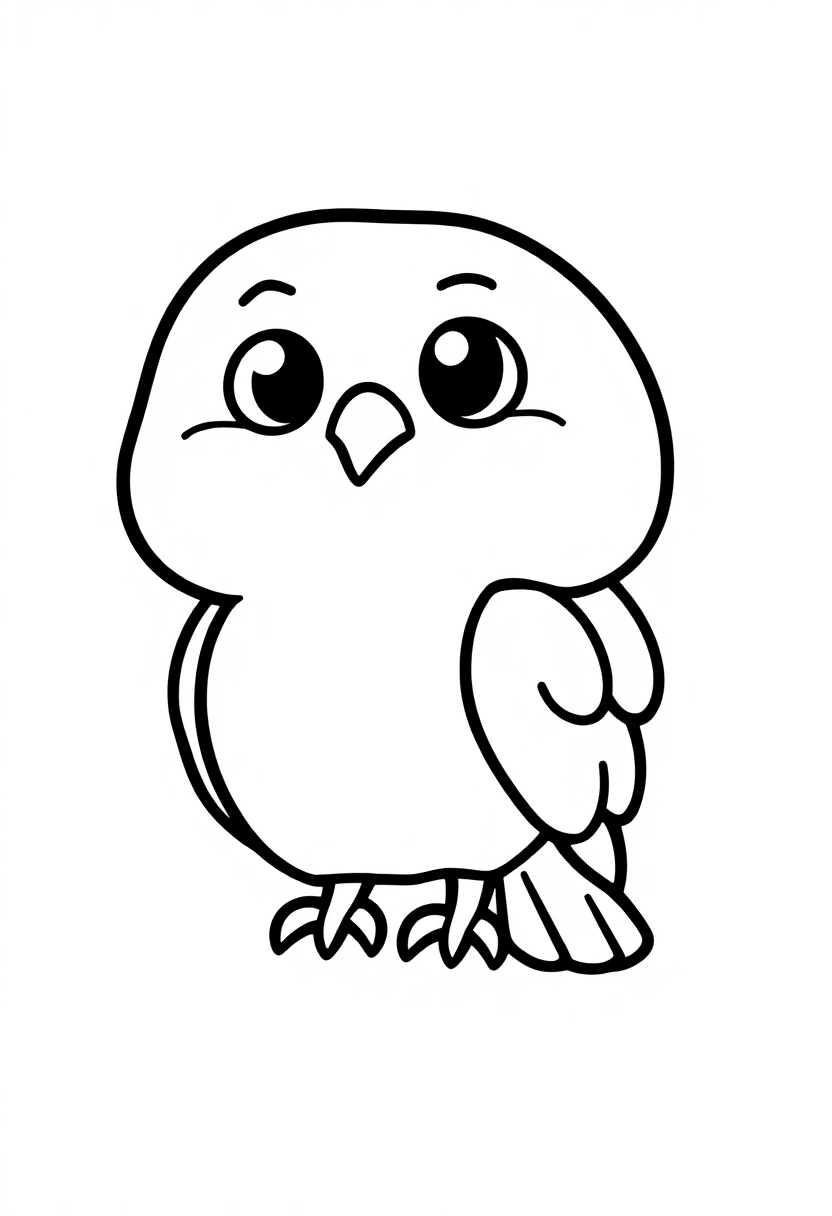 Falcon coloring page, free printable