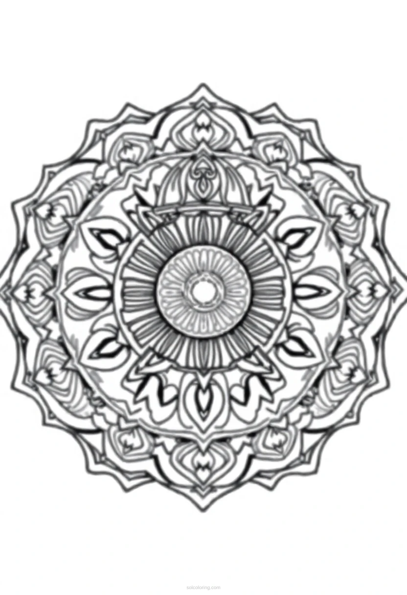 Firefighter coloring page for kids