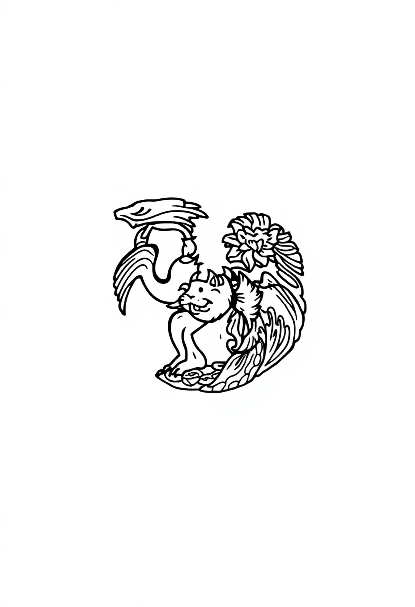 Florida State Flag coloring page, free printable