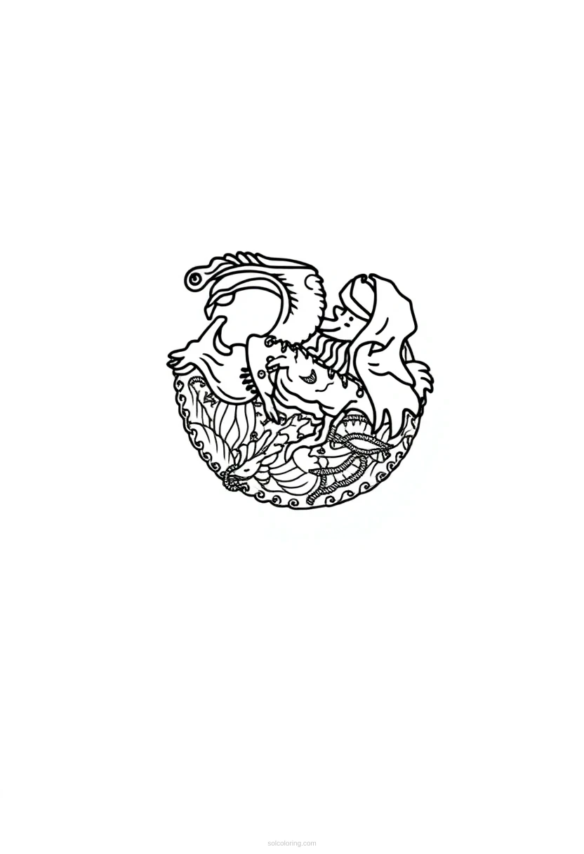 Florida State Flag coloring pages