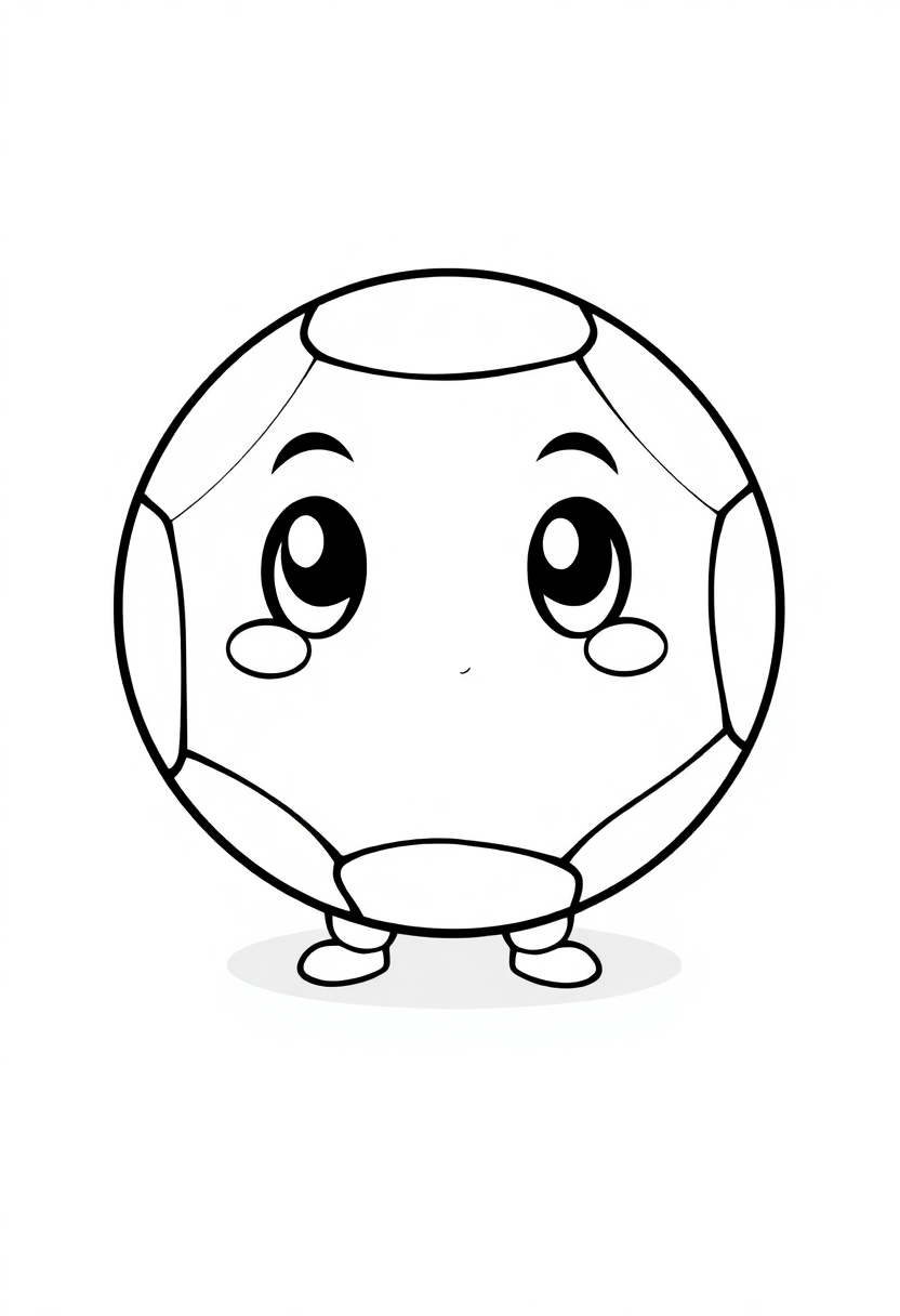 Football Center Snapping Ball coloring page, free printable