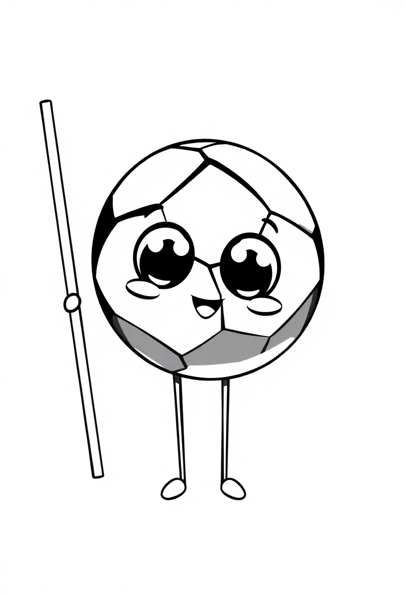 Football Penalty Flag coloring page, free printable