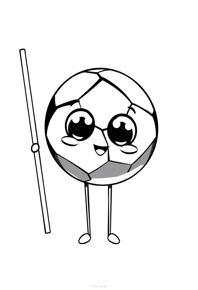 Football Penalty Flag coloring page for kids