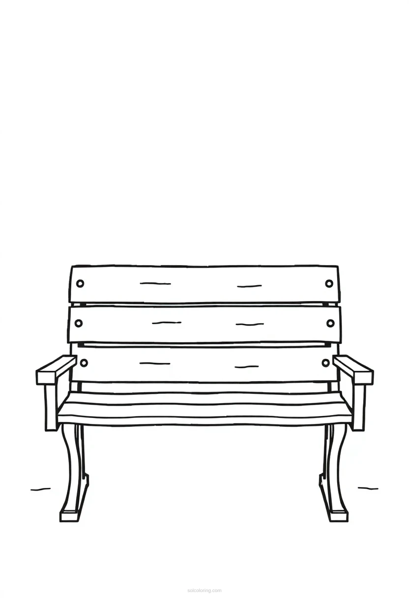 Football Team Bench coloring pages