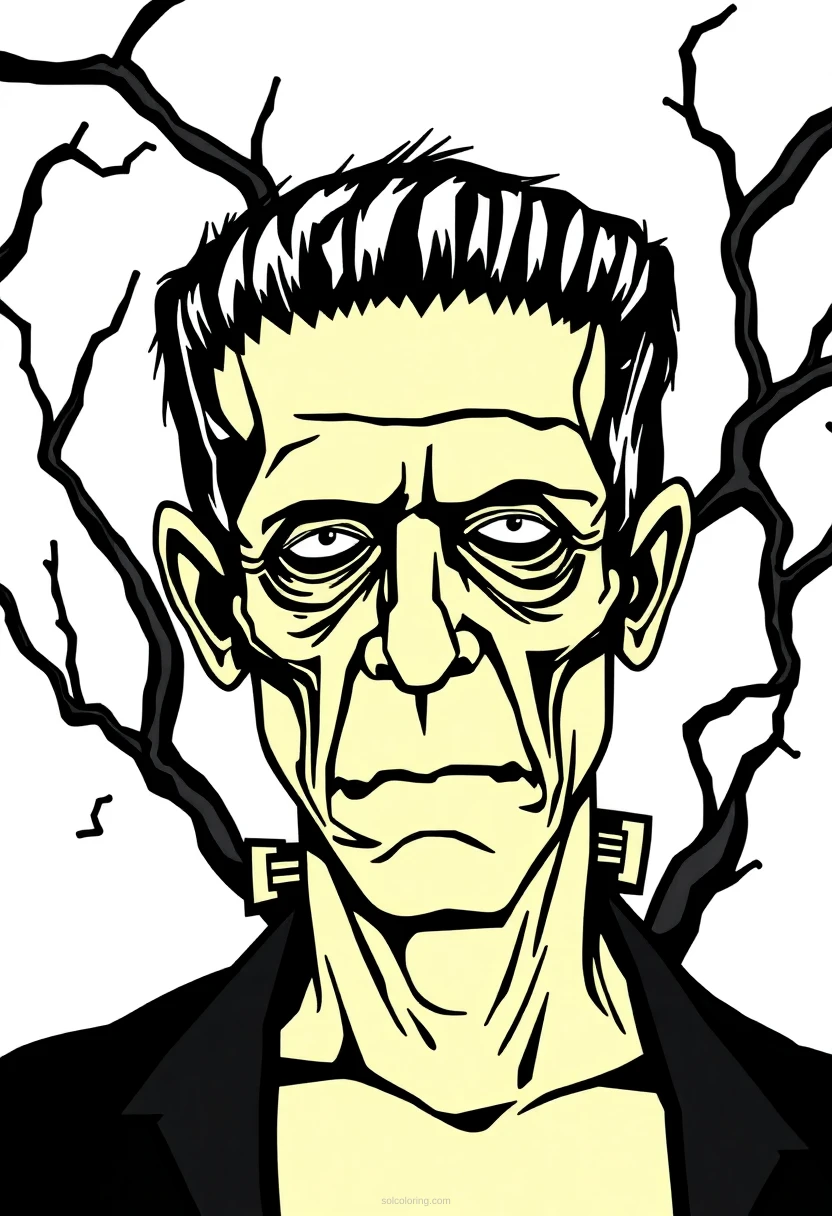 Frankenstein S Monster coloring pages