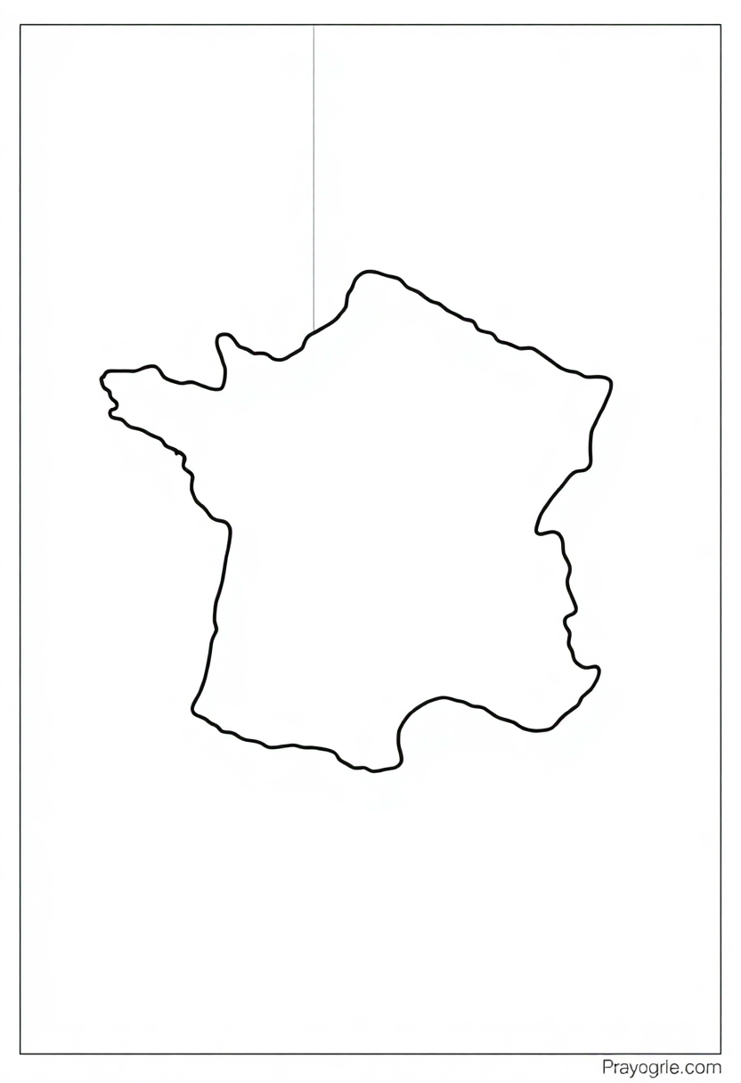 French Flag coloring pages