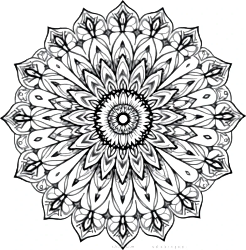 Gazelle coloring page for kids