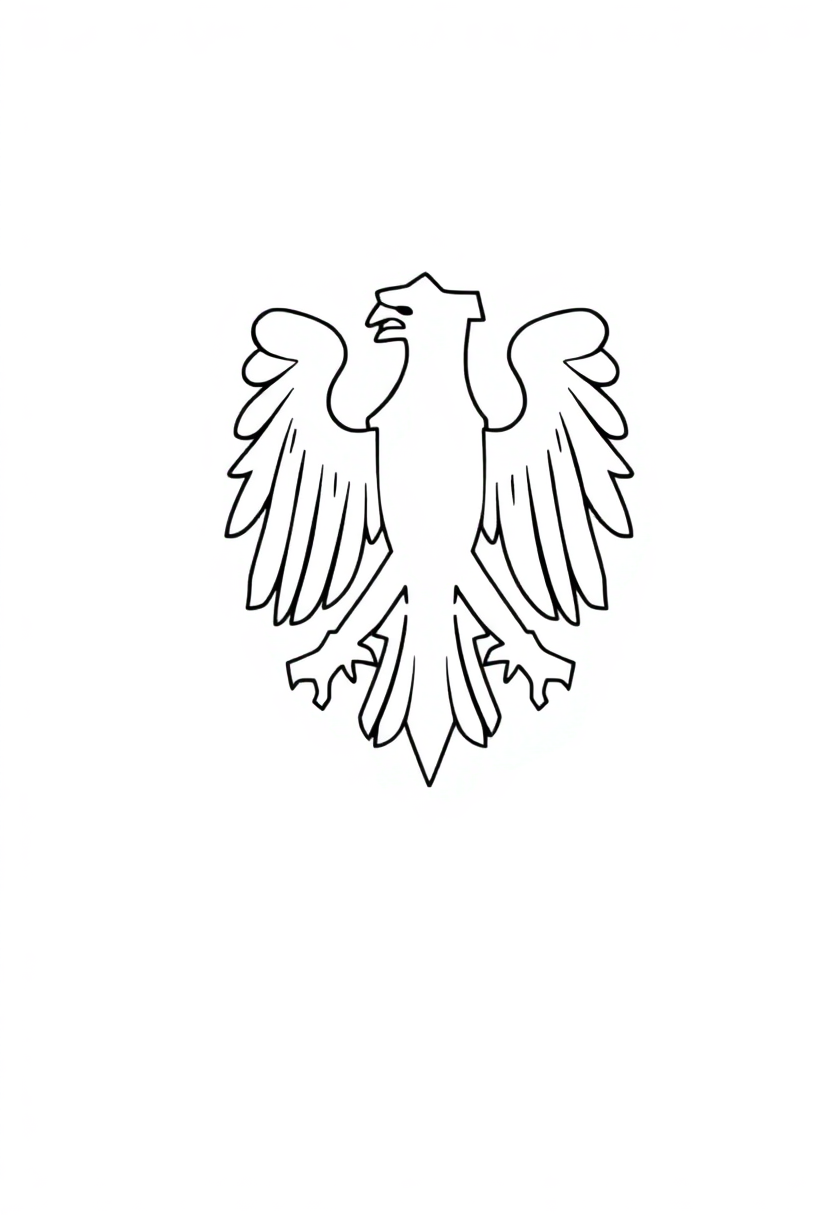 German Flag coloring page, free printable