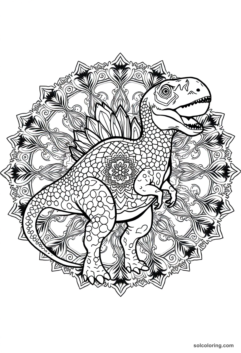 Mandala Giganotosaurus